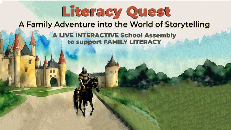 Literacy Quest: A Family Adventure into the World of Storytelling- An interactive drama and storytelling family event