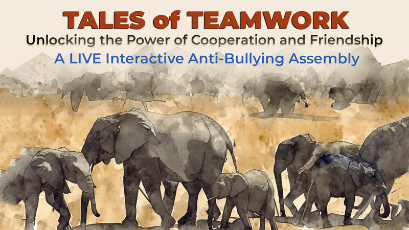 Tales of Teamwork: Unlocking the Power of Cooperation and Friendship- An interactive anti-bullying assembly for JK-Gr 8