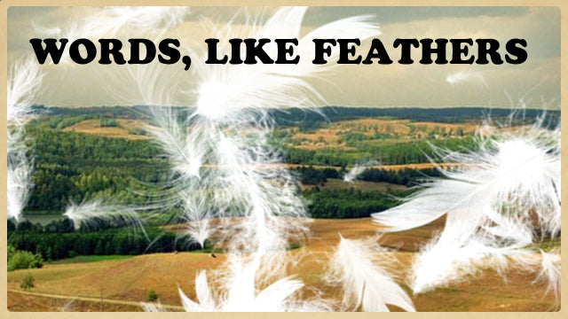 Words Like Feathers